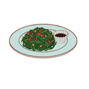 Garlic Kangkung